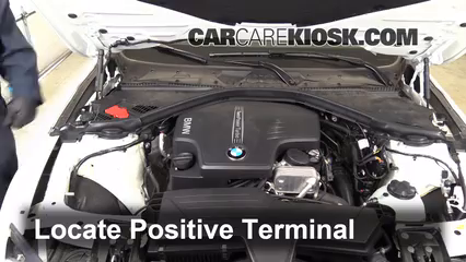 How to Jumpstart a 2012-2016 BMW 320i - 2014 BMW 320i 2.0L 4 Cyl. Turbo